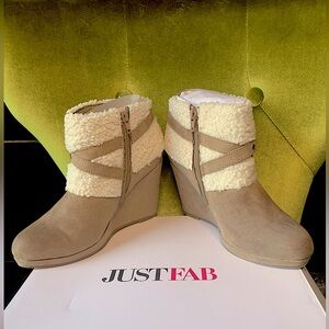 JustFab Jacobia Boots Size 10